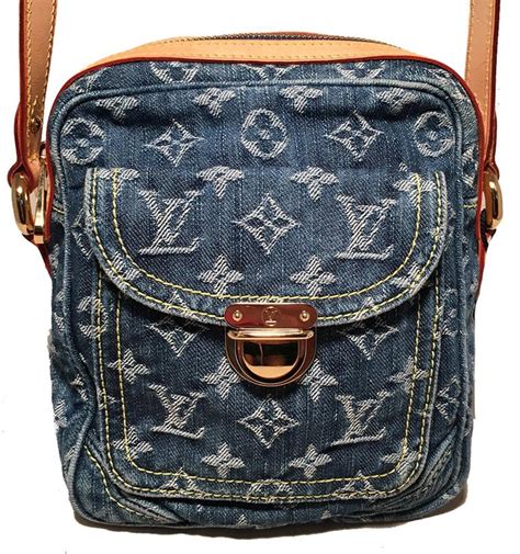 blue jean louis vuitton bag